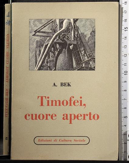 Timofei, cuore aperto - cuore aperto di: Bek Timofei - copertina