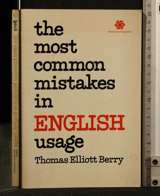 The Most Common Mistakes in English Usage - Most Common Mistakes in English Usage di: Berry - copertina