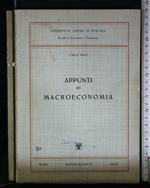 Appunti di Macroeconomia