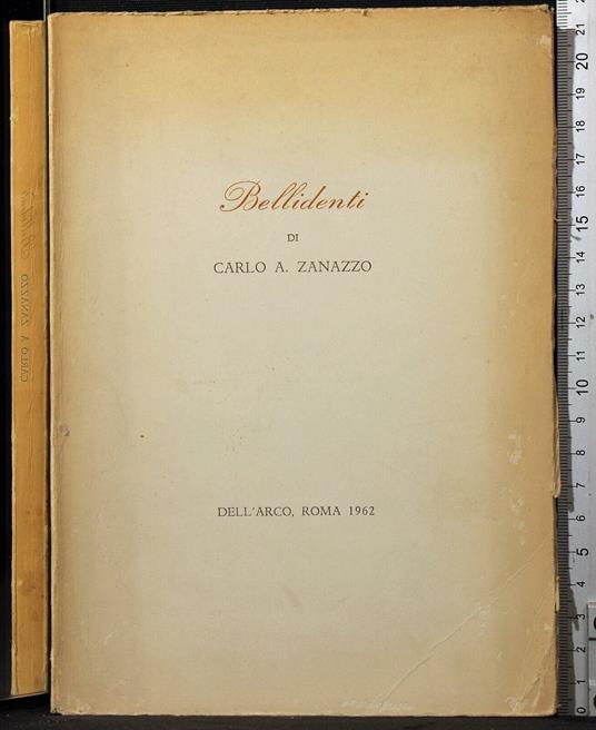 Bellidenti - Bellidenti di: Carlo Zanazzo - copertina