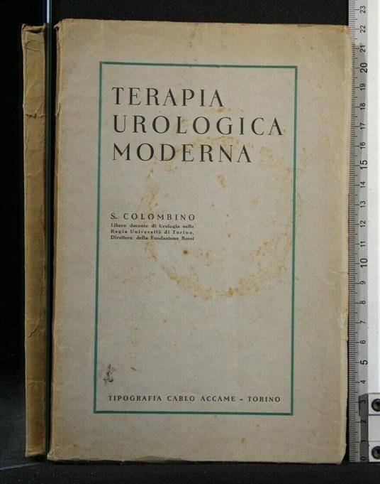 Terapia Urologica Moderna - Terapia Urologica Moderna di: Colombino - copertina