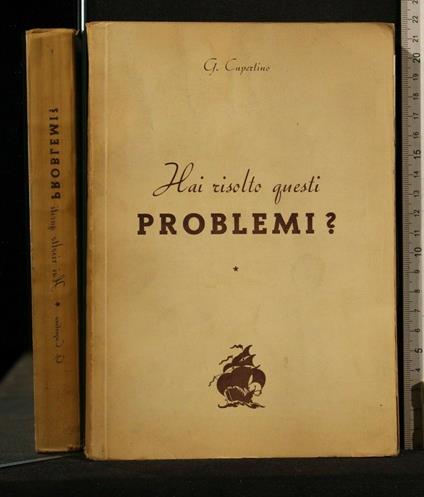 Hai Risolto Questi Problemi? - Hai Risolto Questi Problemi? di: Cupertino - copertina