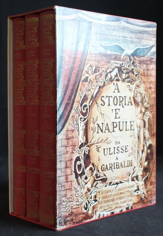 A storia 'e Napule. da Ulisse a Garibaldi. 3 volumi - storia 'e Napule. da Ulisse a Garibaldi. 3 volumi di: De Rosa - copertina