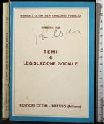 Temi di legislazione sociale