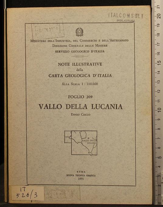 Vallo Della Lucania - Vallo Della Lucania di: Ennio Cocco - copertina