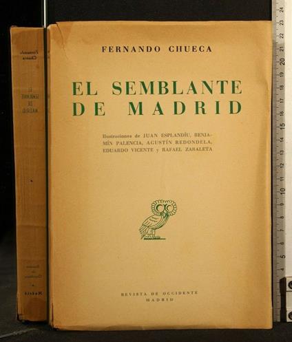El Semblante De Madrid - El Semblante De Madrid di: Fernando Chueca - copertina