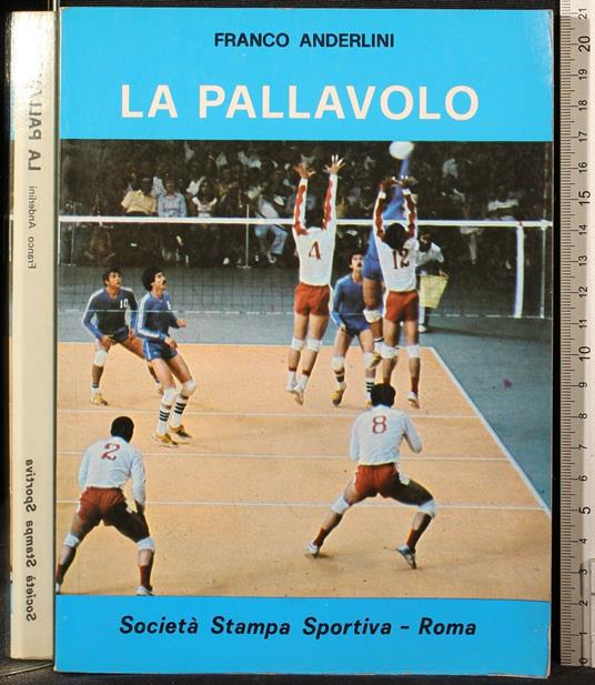 La pallavolo - pallavolo di: Franco Anderlini - copertina