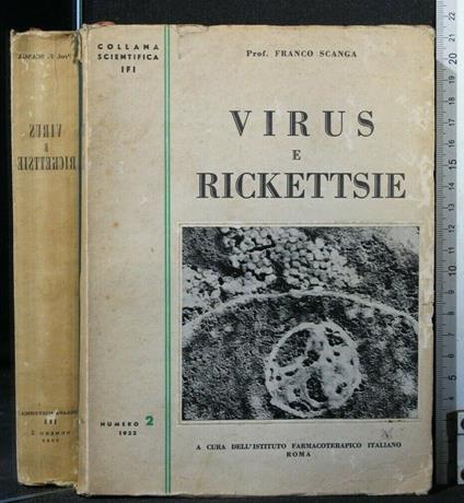 Virus e Rickettsie - Virus e Rickettsie di: Franco Scanga - copertina