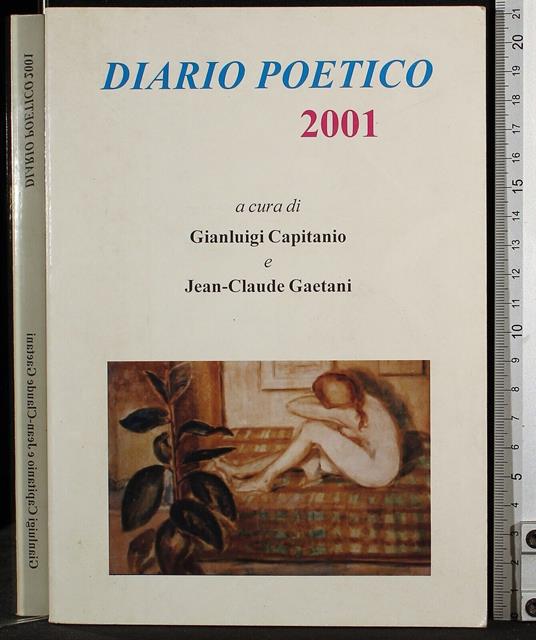 Diario poetico 2001 - Diario poetico 2001 di: Gianluigi Capitanio - copertina