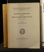 Bollettino Cicliografico per La Storia Del Mezzogiorno D'Italia