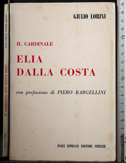 Elia dalla costa - Elia dalla costa di: Giulio Lorini - copertina