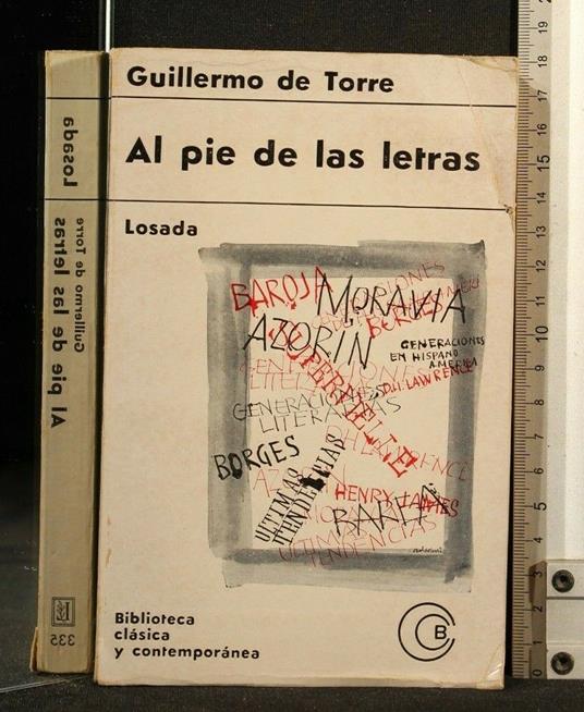 Al Pie De Las Letras - Al Pie De Las Letras di: Guillermo De Torre - copertina