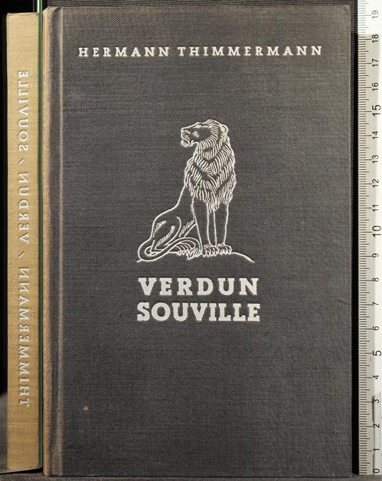 Verdun Souville - Verdun Souville di: Hermann Thimmermann - copertina