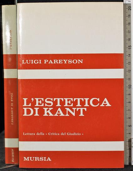 L' estetica di Kant - estetica di Kant di: Luigi Pareuson - copertina