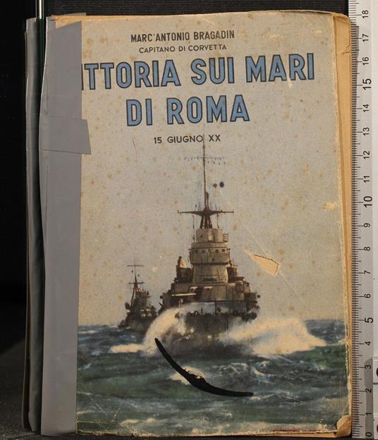 Vittoria Sui Mari di Roma - Vittoria Sui Mari di Roma di: Marc'Antonio Bradagadin - copertina