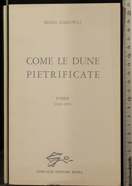 Come Le Dune - Come Le Dune di: Maria Cozzupoli - copertina