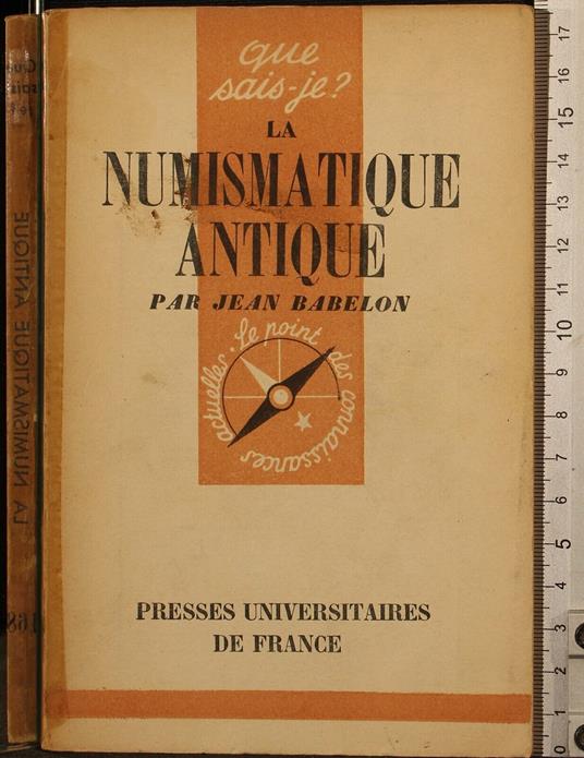 La numismatique antique - numismatique antique di: Par Jean Babelon - copertina