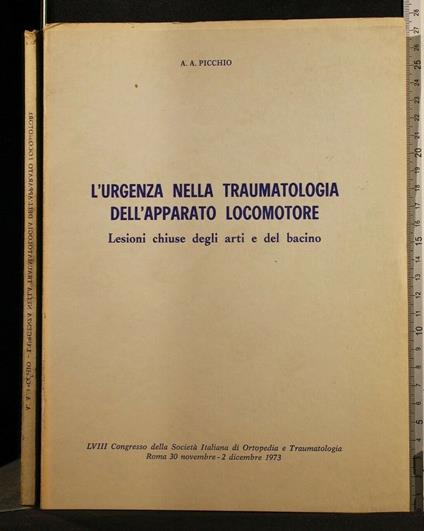 L' Urgenza Nella Traumatologia Dell' Apparato Locomotore - Urgenza Nella Traumatologia Dell' Apparato Locomotore di: Picchio - copertina