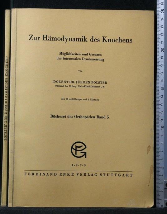 Zur Hamodynamik Des Knochens - Zur Hamodynamik Des Knochens di: Polster - copertina