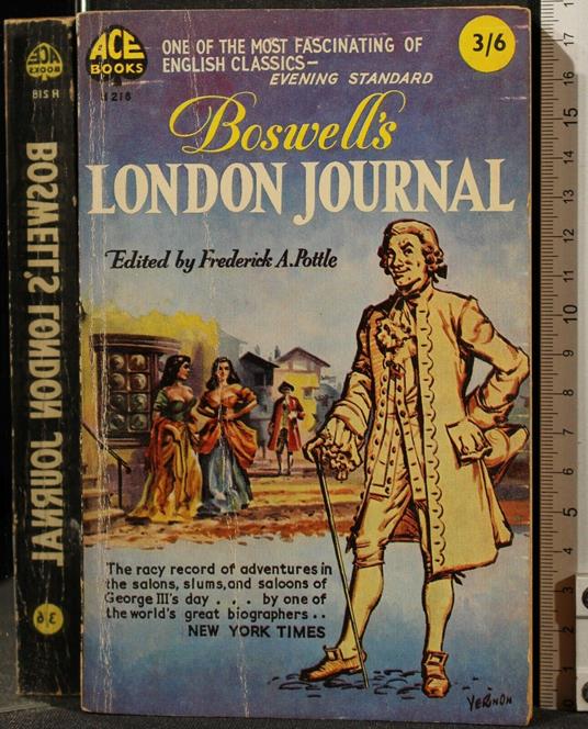 Boswell'S London Journal 1762-1763 - Boswell'S London Journal 1762-1763 di: Pottle - copertina