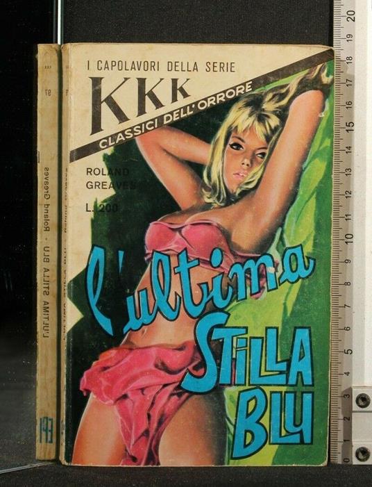 L' Ultima Stilla Blu - Ultima Stilla Blu di: Roland Greaves - copertina