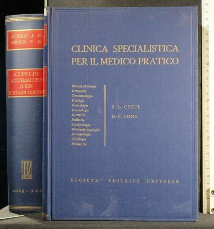 Clinica Specialistica per Il Medico Pratico - Clinica Specialistica per Il Medico Pratico di: Russell Cecil - copertina