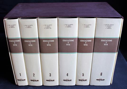 Educazione e vita. 6 vol - Educazione e vita. 6 vol di: Sala la Guardia - copertina