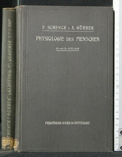 Physiologie Des Menschen - Physiologie Des Menschen di: Schenck - copertina