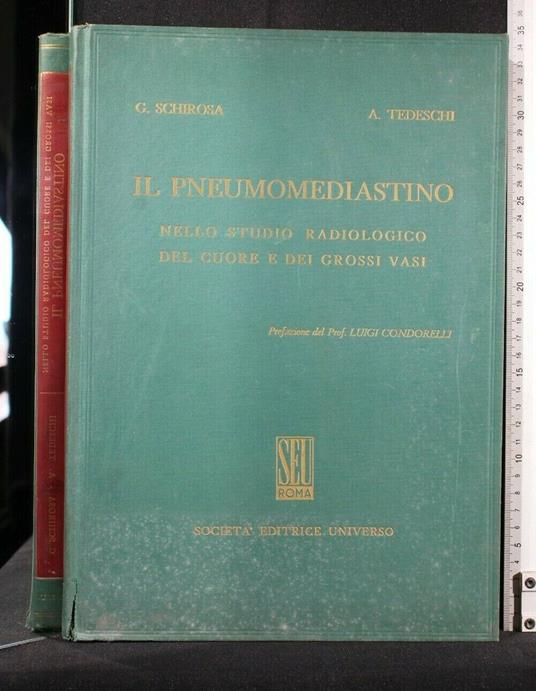 Il Pneumomediastino Nello Studio Radiologico Del Cuore e Dei Grossi Vasi - Pneumomediastino Nello Studio Radiologico Del Cuore e Dei Grossi Vasi di: Schirosa - copertina