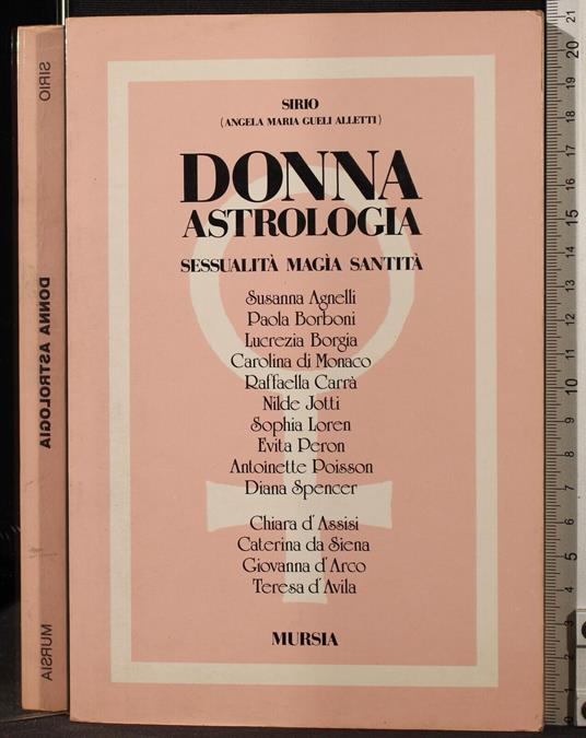 Donna astrologia - Donna astrologia di: Sirio - copertina