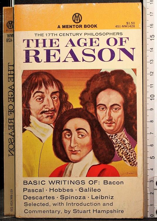 The age of reason - age of reason di: Stuart Hampshire - copertina