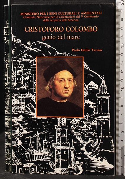 Cristoforo Colombo. Genio del mare - Cristoforo Colombo. Genio del mare di: Taviani - copertina