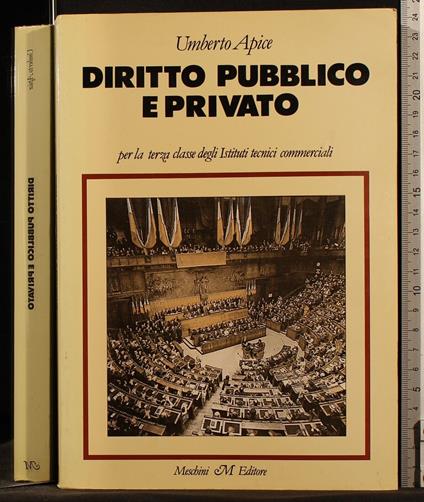 Diritto pubblico e privato - Diritto pubblico e privato di: Umberto Apice - copertina