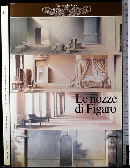 Le nozze di figaro - nozze di figaro di: Wolfgang Amedeus Mozart - copertina