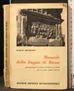 Manuale Della Lingua di Roma