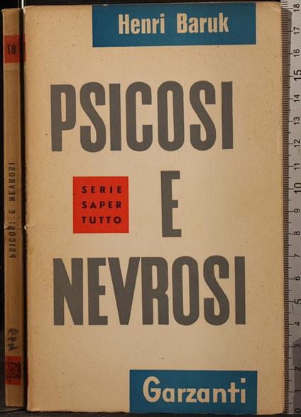 Psicosi e nevrosi - Henri Baruk - copertina