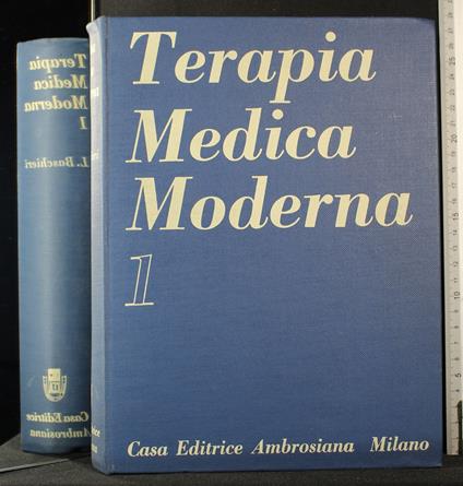 Terapia medica moderna 1 - Lidio Baschieri - copertina