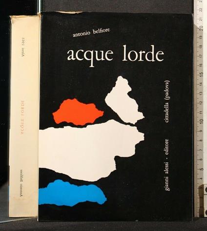 Acque Lorde - Antonio Belfiore - copertina