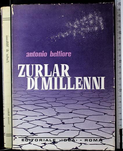 Zurlar di Millenni - Antonio Belfiore - copertina