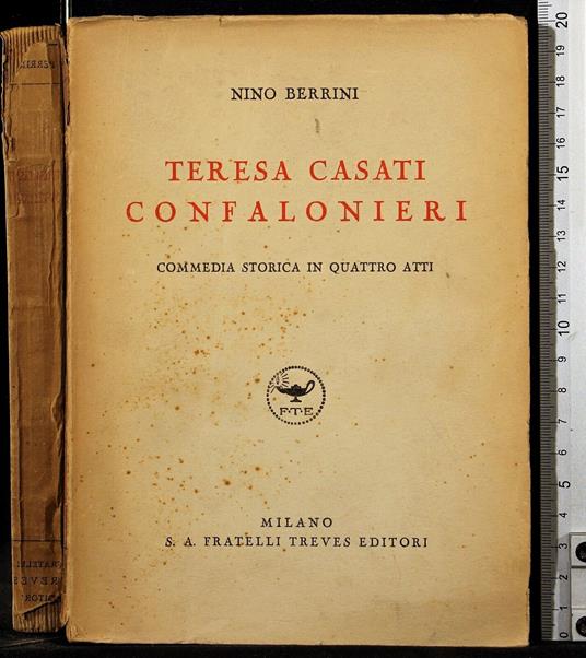 Teresa Casati Confalonieri - Nino Berrini - copertina