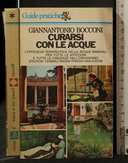 Curarsi con Le Acque - Giannantonio Bocconi - copertina