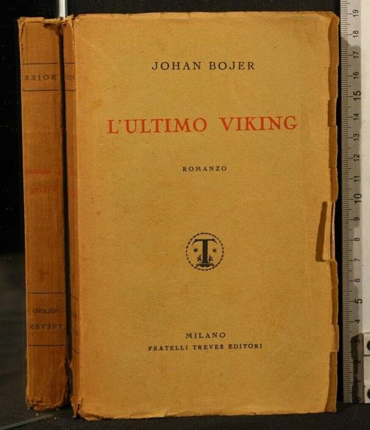 L' Ultimo Viking - Johan Bojer - copertina