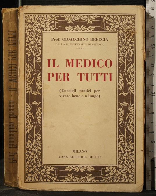 Il Medico per Tutti - Gioacchino Breccia - copertina