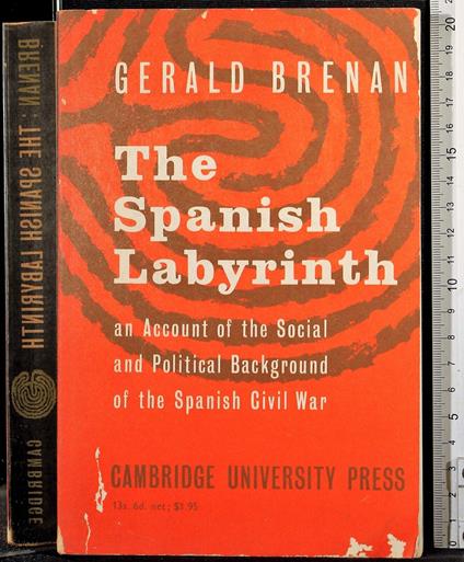 The spanish labyrinth - Gerald Brenan - copertina
