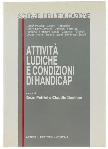 Attivita' Ludiche E Condizioni Di Handicap - copertina