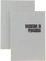 Rassegna Di Pedagogia. Anno Xxxiii- N. 1-2-3-4. Gennaio-Dicembre 1975