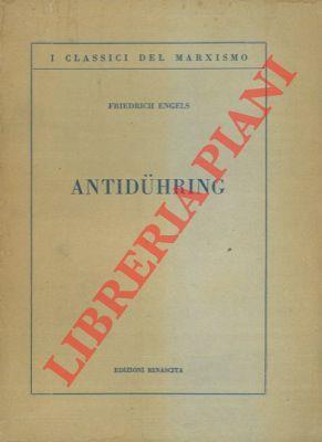 Antiduhring - Friedrich Engels - copertina