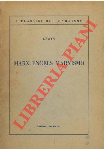 Marx - Engels - Marxismo - Lenin - copertina