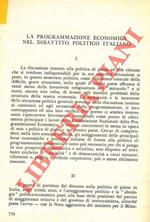 La programmazione economica nel dibattito politico italiano