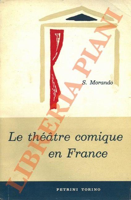 Le theatre comique en France, antologia - copertina